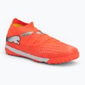 Кросівки футбольні PUMA Future 9 Match TT glowing red/puma white/puma black/puma silver