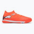 Кросівки футбольні PUMA Future 9 Match IT glowing red/puma white/puma black/puma silver 2