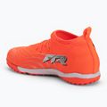 Кросівки футбольні дитячі PUMA Future 9 Match TT + Mid Jr glowing red/puma white/puma black/puma silver 3