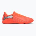 Кросівки футбольні PUMA Future 9 Play IT glowing red/puma white/puma black/puma silver 2