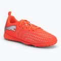 Кросівки футбольні дитячі PUMA Future 9 Play TT Jr glowing red/puma white/puma black/puma silver