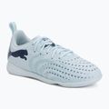 Кросівки футбольні дитячі PUMA Future 9 Play IT Jr icy blue/puma white/blue jewel