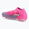 Кросівки футбольні PUMA Future 9 Pro FG/AG poison pink/sun stream/bright aqua/puma white 3