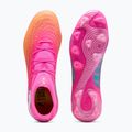 Кросівки футбольні PUMA Future 9 Pro FG/AG poison pink/sun stream/bright aqua/puma white 3