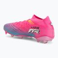 Кросівки футбольні PUMA Future 9 Match FG/AG poison pink/puma wht/sun stream/bright aqua/puma blk 3