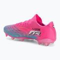 Кросівки футбольні PUMA Future 9 Match Fusion FG/AG poison pink/puma wht/sun stream/bright aqua/puma blk 3