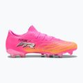 Кросівки футбольні PUMA Future 9 Match Fusion FG/AG poison pink/puma wht/sun stream/bright aqua/puma blk 2
