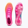 Кросівки футбольні PUMA Future 9 Match Fusion FG/AG poison pink/puma wht/sun stream/bright aqua/puma blk 4