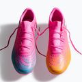 Кросівки футбольні PUMA Future 9 Match Fusion FG/AG poison pink/puma wht/sun stream/bright aqua/puma blk 5
