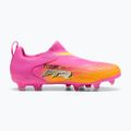 Кросівки футбольні дитячі PUMA Future 9 Match LL FG/AG Jr poison pink/puma wht/sun stream/bright aqua/puma blk 2