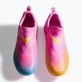 Кросівки футбольні дитячі PUMA Future 9 Match LL FG/AG Jr poison pink/puma wht/sun stream/bright aqua/puma blk 5