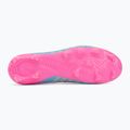 Кросівки футбольні дитячі PUMA Future 9 Play FG/AG Jr poison pink/puma wht/sun stream/bright aqua/puma blk 4