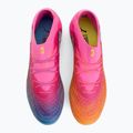 Кросівки футбольні PUMA Future 9 Ultimate FG poison pink/puma wht/sun stream/bright aqua/puma blk 5