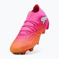 Кросівки футбольні PUMA Future 9 Ultimate FG poison pink/puma wht/sun stream/bright aqua/puma blk