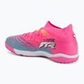 Кросівки футбольні PUMA Future 9 Match TT poison pink/puma wht/sun stream/bright aqua/puma blk 3