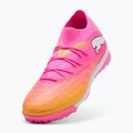 Кросівки футбольні PUMA Future 9 Match TT poison pink/puma wht/sun stream/bright aqua/puma blk 4