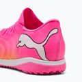 Кросівки футбольні PUMA Future 9 Match Fusion TT poison pink/puma wht/sun stream/bright aqua/puma blk 4
