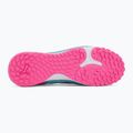 Кросівки футбольні дитячі PUMA Future 9 Match TT + Mid Jr poison pink/puma wht/sun stream/bright aqua/puma blk 4