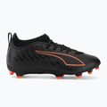 Кросівки футбольні дитячі PUMA Ultra 6 Match FG/AG Jr puma black/puma red 2