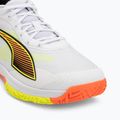 Кросівки гандбольні PUMA Accelerate Turbo 4 Game On puma white/glowing red/ultra blue 7