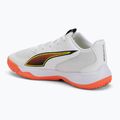 Кросівки гандбольні дитячі PUMA Accelerate 4 Game On Jr puma white/glowing red/ultra blue 3
