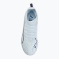 Кросівки футбольні дитячі PUMA Ultra 6 Match FG/AG Jr icy blue/puma white/blue jewel 5