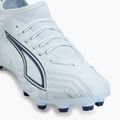 Кросівки футбольні дитячі PUMA Ultra 6 Match FG/AG Jr icy blue/puma white/blue jewel 7