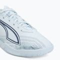 Кросівки футбольні дитячі PUMA Ultra 6 Play It Jr icy blue/puma white/blue jewel 7