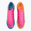 Кросівки футбольні PUMA Ultra 6 Match FG/AG poison pink/puma wht/sun stream/bright aqua/puma blk 5