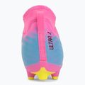 Кросівки футбольні дитячі PUMA Ultra 6 Match+ LL FG/AG Jr poison pink/puma wht/sun stream/bright aqua/puma blk 6
