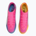 Кросівки футбольні PUMA Ultra 6 Pro FG/AG poison pink/puma wht/sunstream/bright aqua/puma blk 5