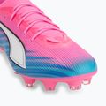 Кросівки футбольні PUMA Ultra 6 Pro FG/AG poison pink/puma wht/sunstream/bright aqua/puma blk 7