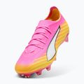 Кросівки футбольні PUMA Ultra 6 Pro FG/AG poison pink/puma wht/sunstream/bright aqua/puma blk 4