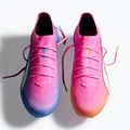 Кросівки футбольні PUMA Ultra 6 Ultimate FG poison pink/puma wht/sun stream/bright aqua/puma blk 6