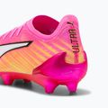 Кросівки футбольні PUMA Ultra 6 Ultimate FG poison pink/puma wht/sun stream/bright aqua/puma blk 7