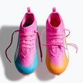 Кросівки футбольні дитячі PUMA Ultra 6 Match FG/AG Jr poison pink/puma wht/sun stream/bright aqua/puma blk 6