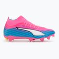 Кросівки футбольні PUMA Ultra 6 Match + FG/AG poison pink/puma wht/sun stream/bright aqua/puma blk 2