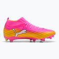 Кросівки футбольні PUMA Ultra 6 Match + FG/AG poison pink/puma wht/sun stream/bright aqua/puma blk 2