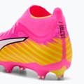 Кросівки футбольні PUMA Ultra 6 Match + FG/AG poison pink/puma wht/sun stream/bright aqua/puma blk 6