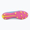 Кросівки футбольні дитячі PUMA Ultra 6 Play FG/AG Jr poison pink/puma wht/sun stream/bright aqua/puma blk 4