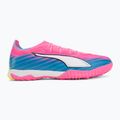 Кросівки футбольні PUMA Ultra 6 Match TT poison pink/puma wht/sun stream/bright aqua/puma blk 2