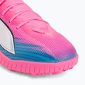 Кросівки футбольні PUMA Ultra 6 Match TT poison pink/puma wht/sun stream/bright aqua/puma blk 7