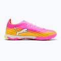 Кросівки футбольні PUMA Ultra 6 Match TT poison pink/puma wht/sun stream/bright aqua/puma blk 2