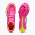 Кросівки футбольні PUMA Ultra 6 Match TT poison pink/puma wht/sun stream/bright aqua/puma blk 3