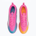 Кросівки футбольні дитячі PUMA Ultra 6 Play TT Jr poison pink/puma wht/sun stream/bright aqua/puma blk 5