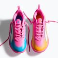 Кросівки футбольні дитячі PUMA Ultra 6 Play It Jr poison pink/puma wht/sun stream/bright aqua/puma blk 5
