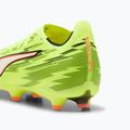 Кросівки футбольні PUMA Ultra 6 Match FG/AG yellow alert/puma black/glowing red/lime squeeze 8