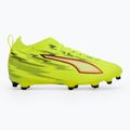 Кросівки футбольні дитячі PUMA Ultra 6 Match FG/AG Jr yellow alert/puma black/glowing red/lime squeeze 2