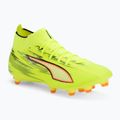 Кросівки футбольні PUMA Ultra 6 Match + FG/AG yellow alert/puma black/glowing red/lime squeeze