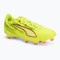 Кросівки футбольні PUMA Ultra 6 Play FG/AG yellow alert/puma black/glowing red/lime squeeze